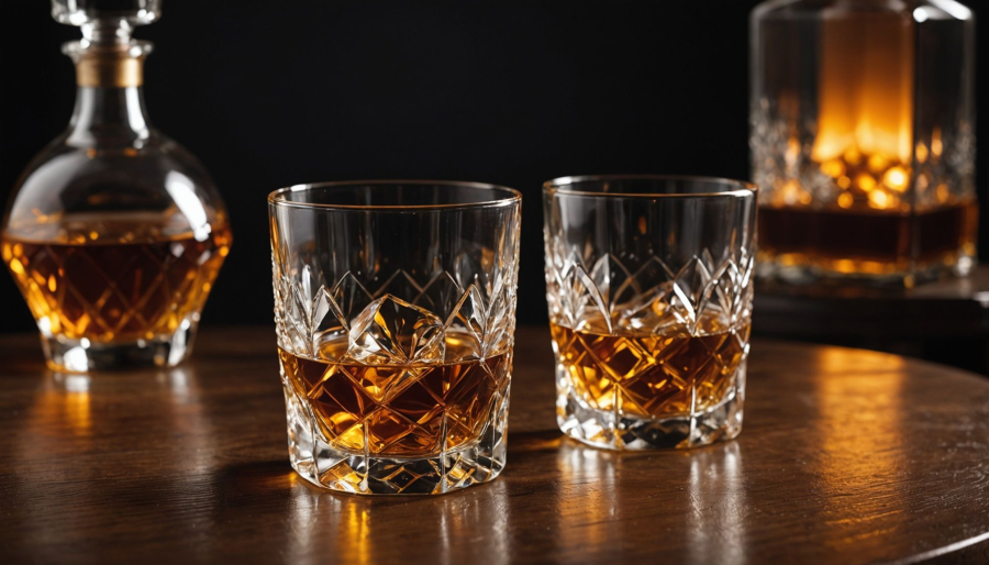 High quality crystal glass that enhances your whisky experience